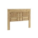Pack de Muebles de Dormitorio Habitación con Cabecero, 2 Mesitas de Noche 3 Cajones y Sinfonier en Color Mauvella Rayas
